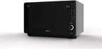 ExtraSpace Crisp MW 427 SL Grill-Mikrowelle, 800W/1000W, 25L, Crisp, Dampf, AutoClean, ohne Drehteller, Silber