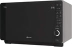 ExtraSpace Crisp MW 427 SL Grill-Mikrowelle, 800W/1000W, 25L, Crisp, Dampf, AutoClean, ohne Drehteller, Silber