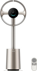 MF10 Flügelloser Ventilator mit 270°-Raumluftstrom, temperaturadaptiver Luftstrom, intelligenter Windstrom, waschbarer Filter