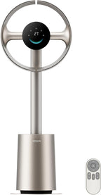 MF10 Flügelloser Ventilator mit 270°-Raumluftstrom, temperaturadaptiver Luftstrom, intelligenter Windstrom, waschbarer Filter
