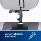 XM2701S Exklusive Edition Nähmaschine mit 27 Nähprogrammen, Freiarm, Automatischer Einfädler, ideal für Jeans und mehr