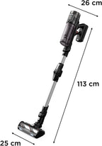X-Force Flex 13.60 Kabelloser Akku-Staubsauger Allergiker-Modell, 150 Air Watt, 60 Min Laufzeit, Flex-Gelenk, Tiefe Reinigung, Made in France