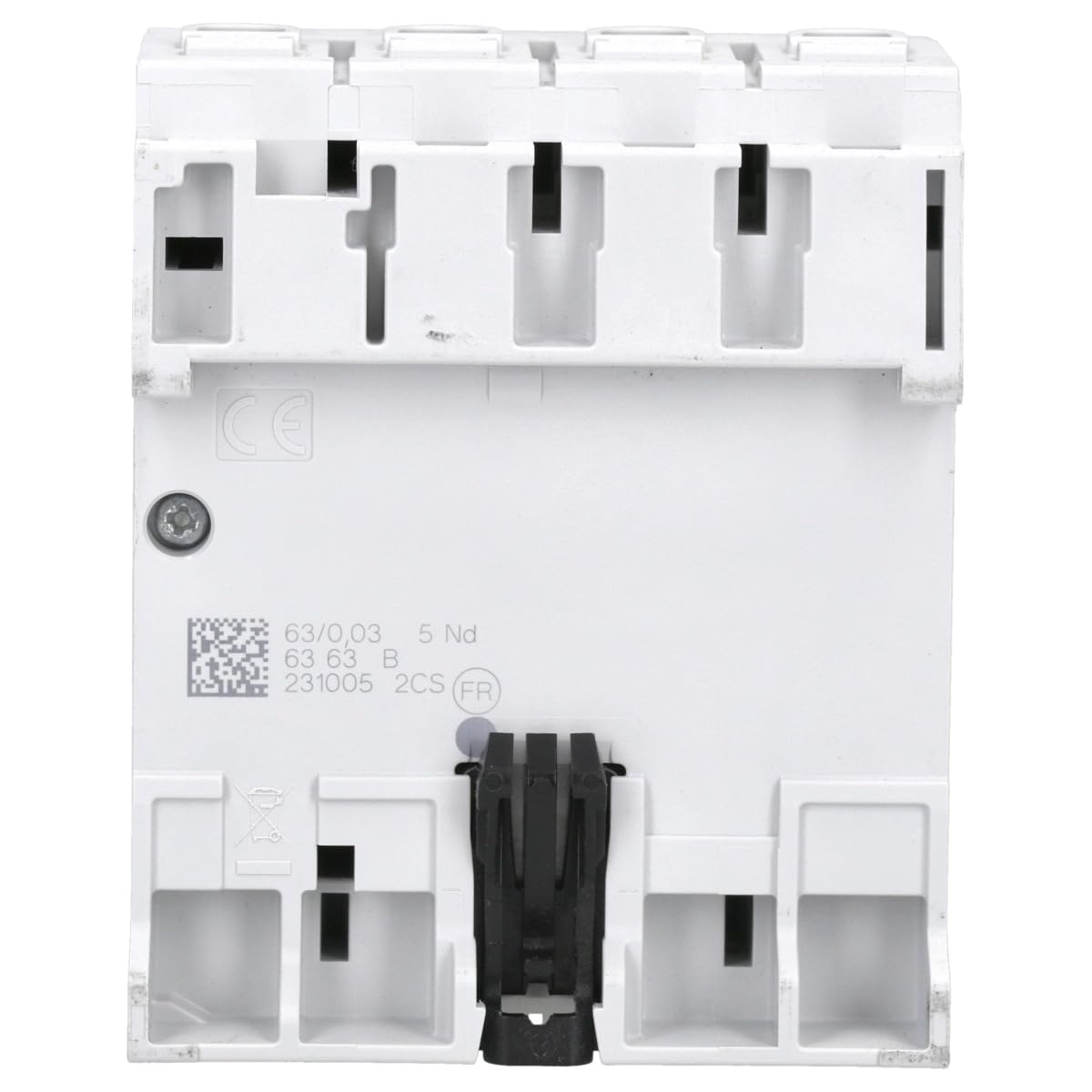F204 B-40/0.03 FI-Schutzschalter Typ B, 4-polig, 40 A, 30 mA, allstromsensitiv, 10 kA, 4TE, für PV & Frequenzumrichter 2CSF204568R1400