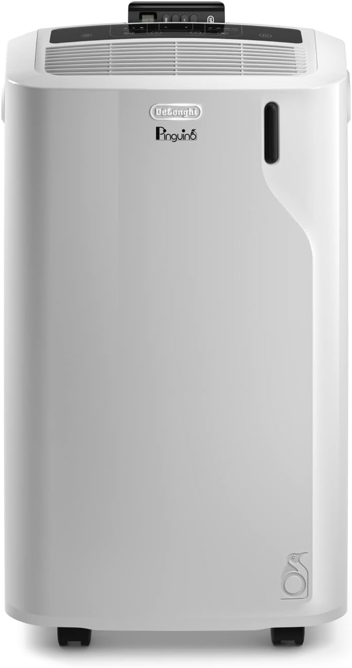 Pinguino 3-in-1 Klimagerät, 9400 BTU, bis 27 m², Entfeuchter + Ventilator, leise, Fernbedienung, 24h-Timer, Effizienz A (PACEM82)