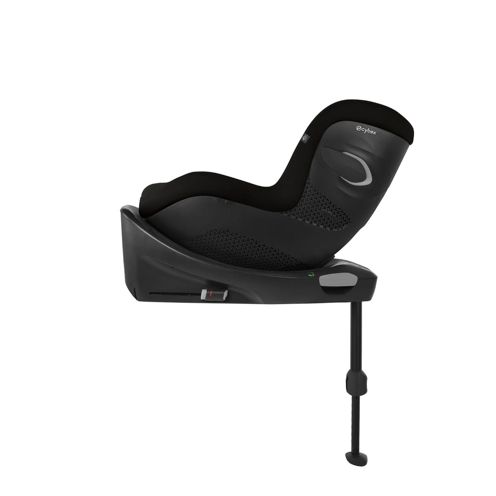 Kinder-Autositz Sirona Gi i-Size Plus inkl. Base, ab 3 Monaten bis 4 Jahre, max. 20 kg, 61-105 cm, Moon Black