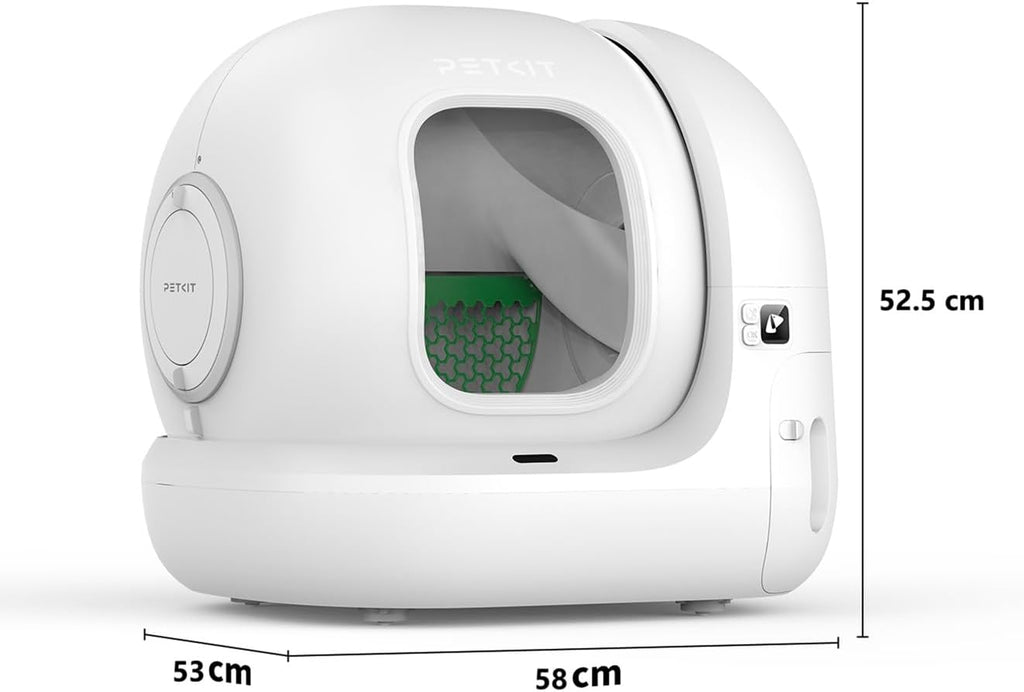 Pura Max 2 Selbstreinigende Katzentoilette, 76L, xSecure, Geruchsbeseitigung, App-Steuerung, Großes Fassungsvermögen, für mehrere Katzen