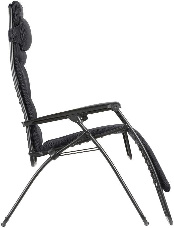 Gepolsterter Zero Gravity Relaxsessel RSX Clip XL - Klappbarer Liegestuhl für Garten & Innen, AirComfort-Gewebe, Mehrpositionen, Komfortabel