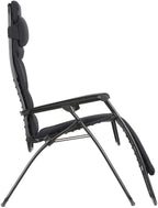 Gepolsterter Zero Gravity Relaxsessel RSX Clip XL - Klappbarer Liegestuhl für Garten & Innen, AirComfort-Gewebe, Mehrpositionen, Komfortabel