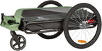 Hundeanhänger + Buggy | Fahrradanhänger bis 45kg | faltbar, leicht, stabil | Sicherheitsleine, Reflektoren, Insektenschutz, Uni-Kupplung