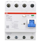 F204 B-40/0.03 FI-Schutzschalter Typ B, 4-polig, 40 A, 30 mA, allstromsensitiv, 10 kA, 4TE, für PV & Frequenzumrichter 2CSF204568R1400