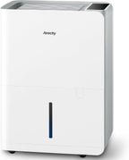 Max Luftentfeuchter 25L/Tag, für ca. 200m³ (50m²), Smart, Ablaufschlauch, für Keller/Waschküche/Schlafzimmer/Bad