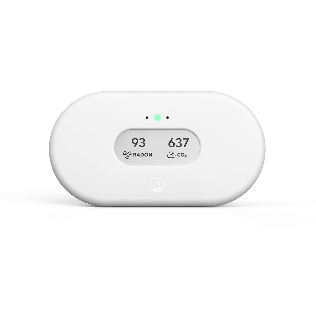 2960 View Plus - Intelligenter Radon und Luftqualität-Messgerät (Feinstaub, Radon, CO2, VOC, Luftfeuchtigkeit, Temperatur)