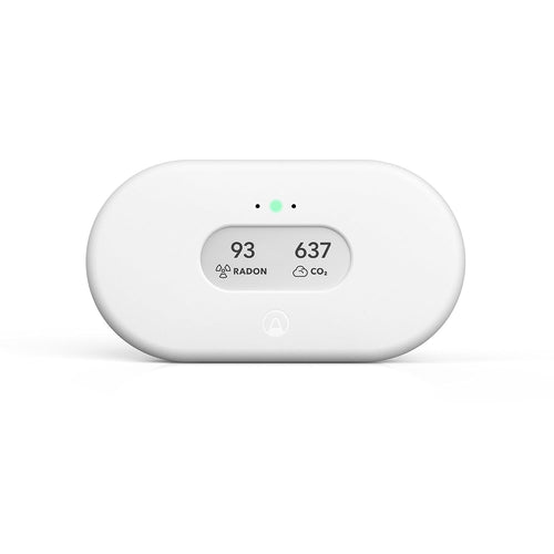 2960 View Plus - Intelligenter Radon und Luftqualität-Messgerät (Feinstaub, Radon, CO2, VOC, Luftfeuchtigkeit, Temperatur)