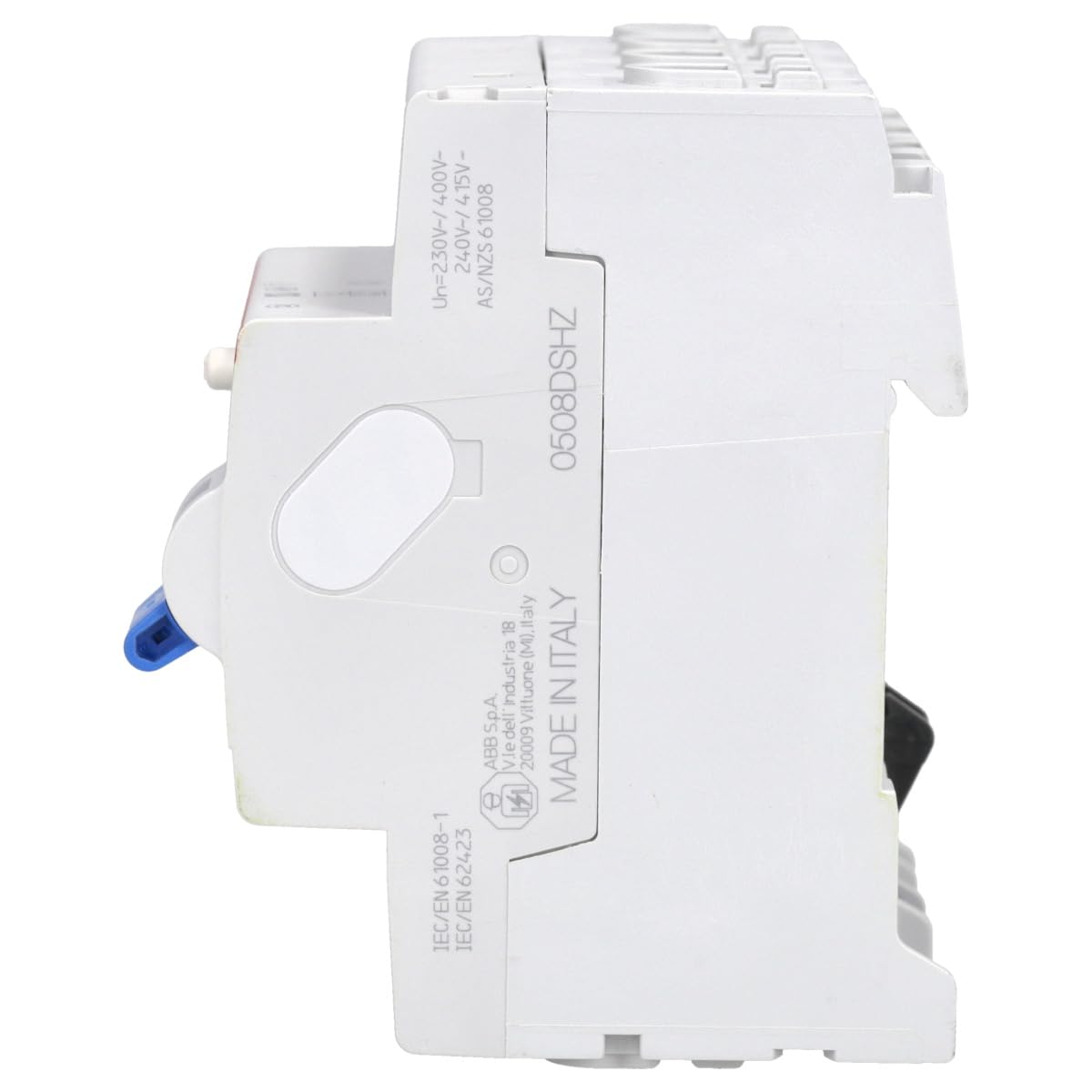 F204 B-40/0.03 FI-Schutzschalter Typ B, 4-polig, 40 A, 30 mA, allstromsensitiv, 10 kA, 4TE, für PV & Frequenzumrichter 2CSF204568R1400