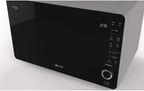 ExtraSpace Crisp MW 427 SL Grill-Mikrowelle, 800W/1000W, 25L, Crisp, Dampf, AutoClean, ohne Drehteller, Silber
