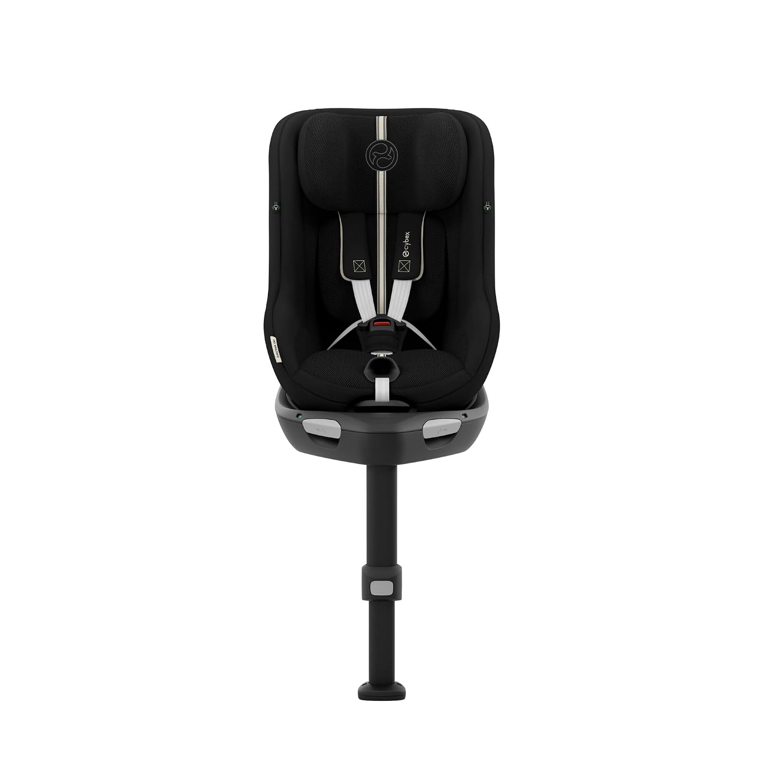Kinder-Autositz Sirona Gi i-Size Plus inkl. Base, ab 3 Monaten bis 4 Jahre, max. 20 kg, 61-105 cm, Moon Black