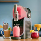SLUSHi Maschine für Slush, Eis-Cocktails, Frappé, Milchshakes & gefrorenen Saft - WhisperChill-Technologie - 1,9 L - Blau/Grau FS301EU