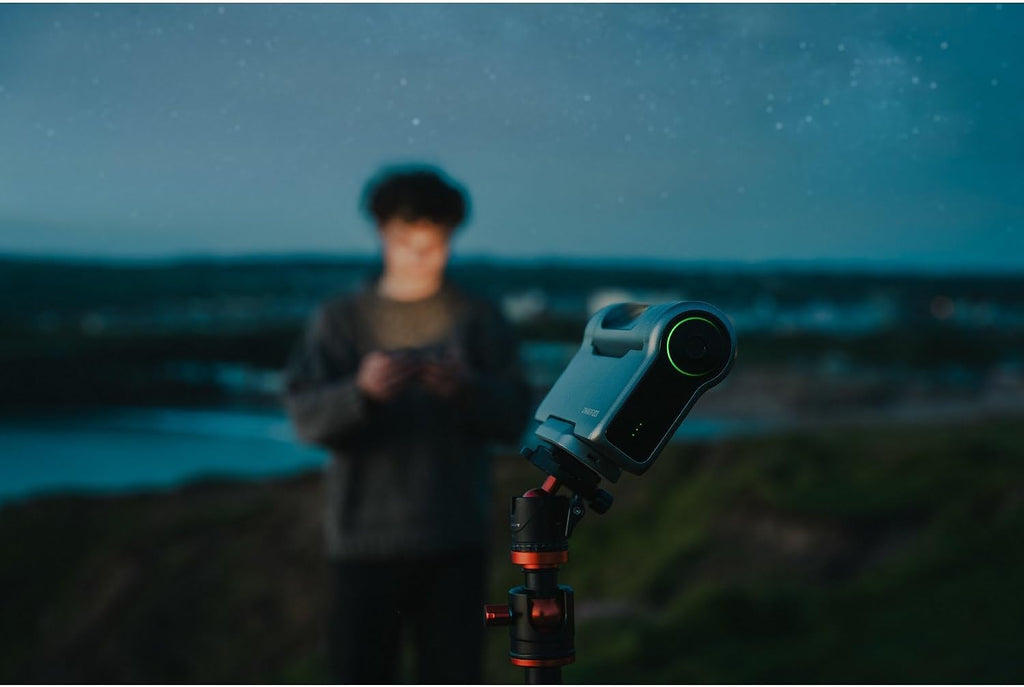 Dwarf 3 Smart Teleskop – Einfaches EAA All-in-One, Autofokus, 4K Dual-Kameras für Astronomie, Natur & Panorama, Ultra-Leicht