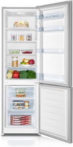 RK 4182 PS4 Kühl-Gefrier-Kombination, Höhe 180 cm, Kühlen 198 L, Gefrieren 66 L, Gemüsefach, 39 dB, LED Beleuchtung, HxBxT: 180x55x55,7 cm, Grau