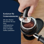 La Specialista Arte EC9155.MB, Mahlwerk, 8 Stufen, 15 Bar, 3 Temp., Milchschaumdüse, 1550W, 1,7L, Edelstahl/schwarz, inkl. Kit