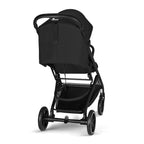Gold Kinderwagen BEEZY mit Ergonomischer Liegeposition, Ab Geburt bis 4 Jahre (max. 22 kg), Kompakt faltbar, Einhand-Gurtsystem, Magic Black