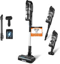 Kabelloser Staubsauger, 100㎡ Laufzeit, 99,99% HEPA-Filter, Selbststehend, Anti Tangle, für Tierhaare/Teppich/Hartböden/Auto - LVAC-200 MAX