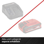 GE-cm 36/43 Li Akku-Rasenmäher, Power X-Change, 36V, 43cm, Brushless, Mulch, 63L, bis 600m², 25-75mm, ohne Akku