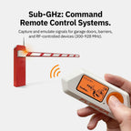 Tragbares Multi-Tool mit RFID/NFC-Reader, Infrarot-Fernbedienung & Wireless-Signal-Explorer – Open-Source & anpassbar, Weiß