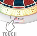 132 Smartboard, Turniermaße, Schwarz, Weiß, Rot, Grün