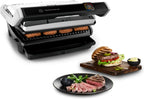 OptiGrill Elite XL Kontaktgrill, 16 Programme, digitales Display, Garstufenanzeige, XL-Platten, Grillboost, intuitiv, Edelstahl, GC760D12