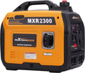 2300W Inverter Stromerzeuger Superleise Tragbarer für Outdoor Camping Wohnmobil 4 Takt Leicht Notstromaggregat Benzin, USB & 230V Steckdosen