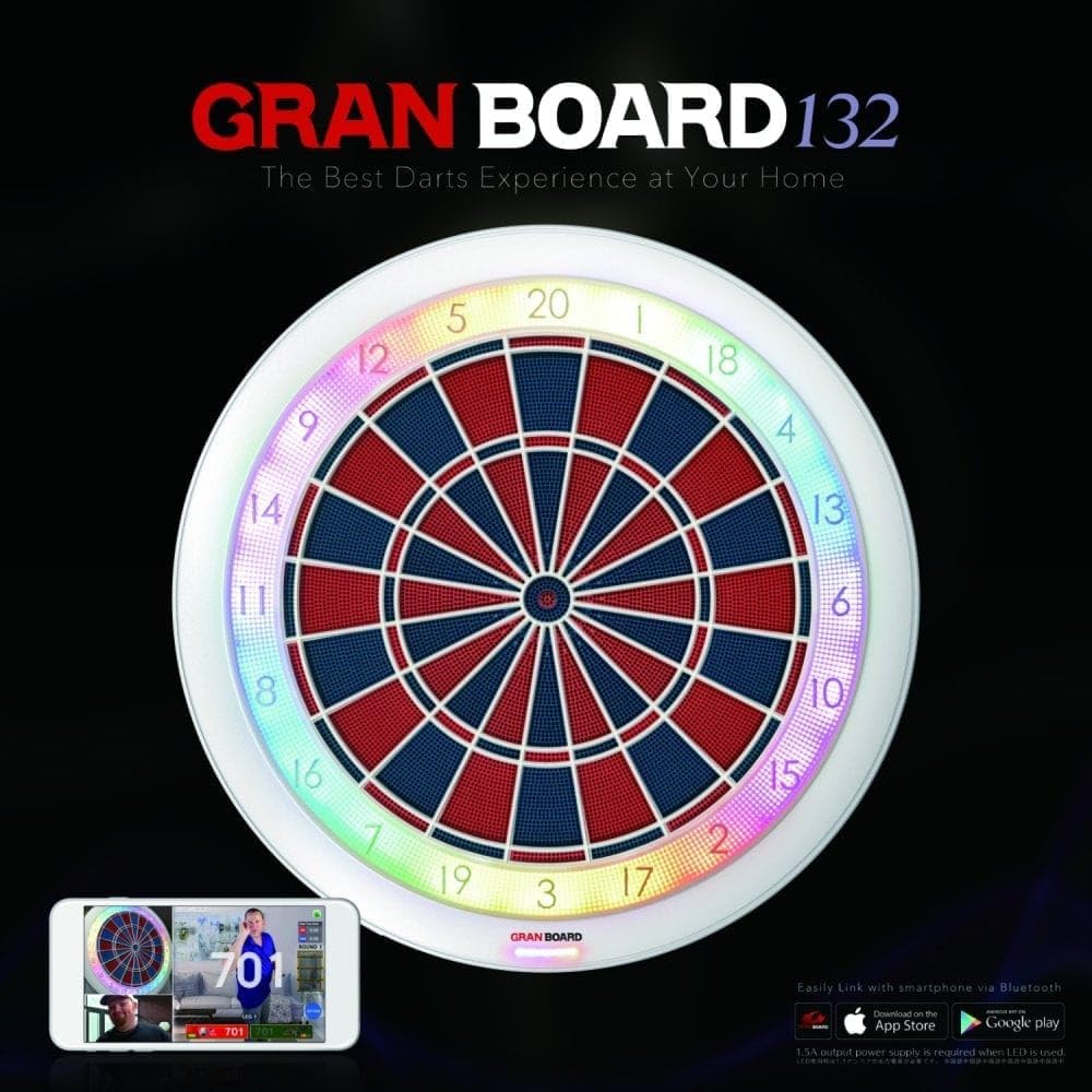 132 Smartboard, Turniermaße, Schwarz, Weiß, Rot, Grün