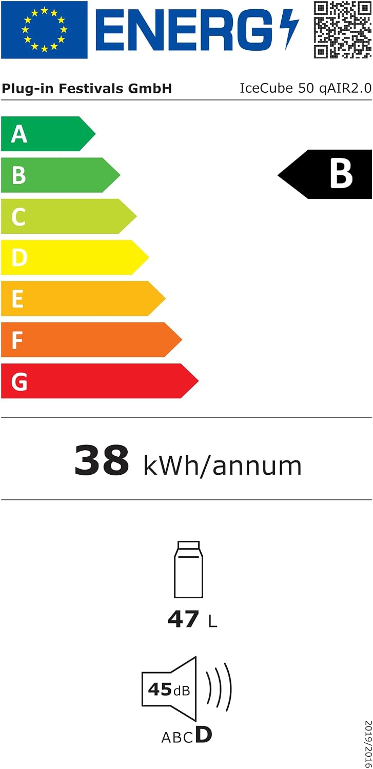 Elektrische Kühlbox mit Kompressor - Gefrierbox bis -20°C - Kühlbox für Auto & Camping - Powerstation - 12V/230V - 50 Liter