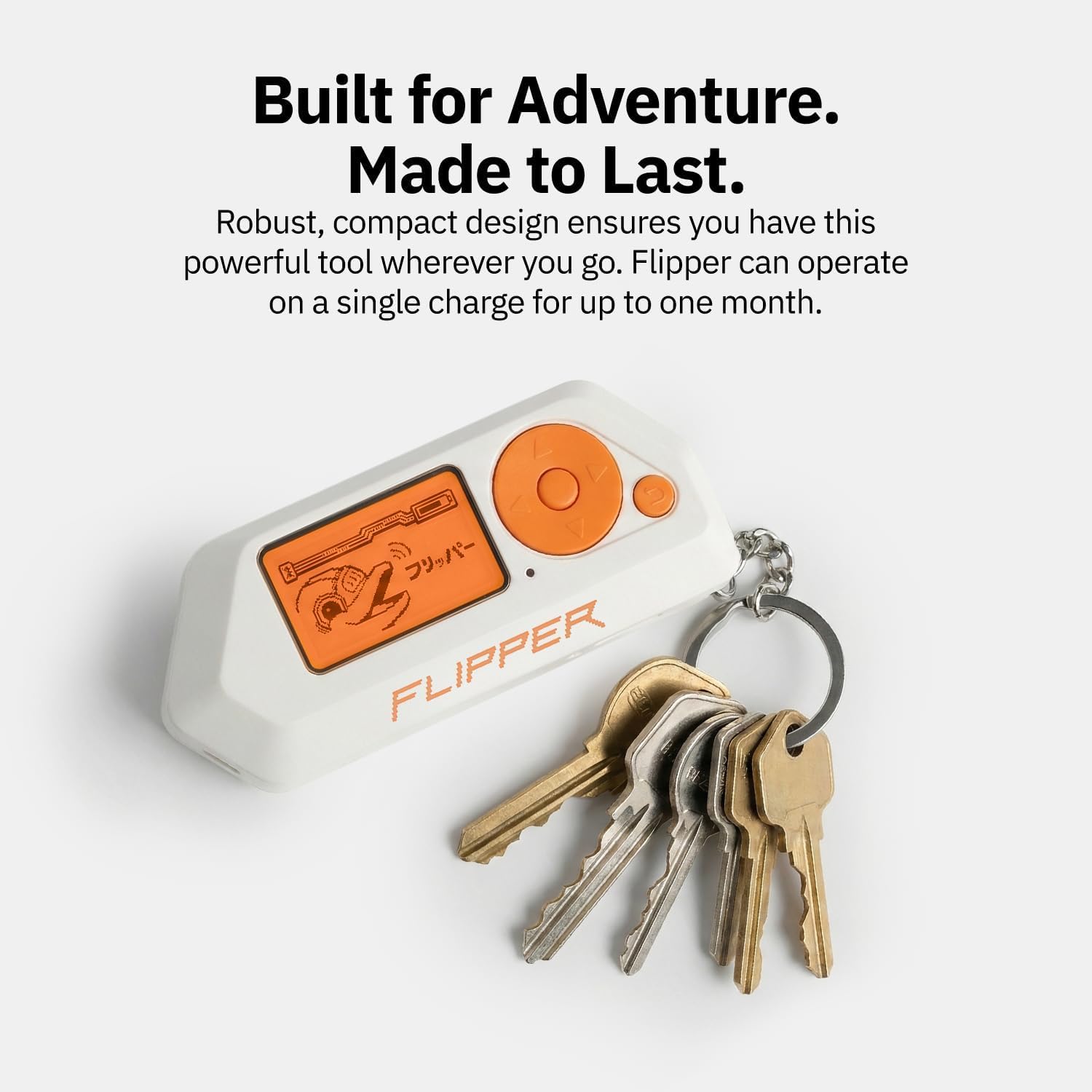 Tragbares Multi-Tool mit RFID/NFC-Reader, Infrarot-Fernbedienung & Wireless-Signal-Explorer – Open-Source & anpassbar, Weiß