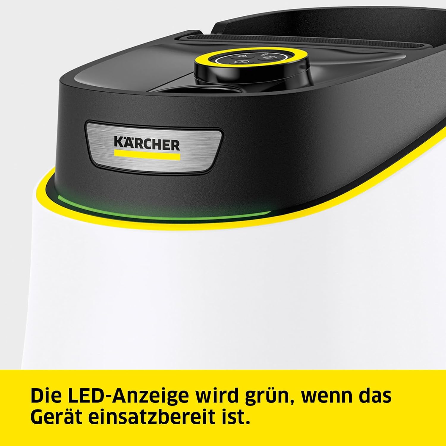 Dampfreiniger SC 3 Deluxe, 3,5 bar, 30 s Aufheizzeit, 1900 W, 75 m², 1 l Tank, Bodenreinigungsset, Mikrofaser, Düsen, Rundbürste, Weiß