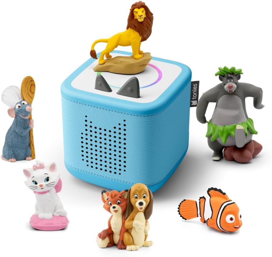 Toniebox 2 Bundle - Himmelblau, Audioplayer für Hörbücher, Lieder, Einschlafen