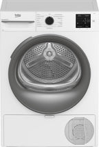 BM3T38210W1 Wärmepumpentrockner, Wäschetrockner, 8 kg, allergikergeeignet, Hygiene Trocknen & Hygiene Auffrischen, 15 Programme, Express, Weiß