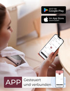 Freihändige Milchpumpe Mobile Flow M9 Upgrade | Elektrisch & App-Steuerung, Personalisierte Multi-Modi & 15 Stufen, Tragbare Pumpe, 24 mm (Rot, 2 Stück)