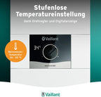 Elektronischer Durchlauferhitzer VED E 24/8, druckfest, 24kW, 400V, gradgenaue Auslauftemperatur, stufenlos einstellbar, Digitalanzeige, 0010023779