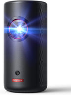 Capsule 3 Laser GTV Beamer – 300 ANSI Lumen 1080p Mini Smart TV mit WLAN, Outdoor, Dolby Digital, Autofokus, 120-Zoll Bild, 2,5 Std. Akku