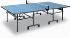 Tischtennisplatte Outdoor - Profi Tischtennistisch, Aluminium-Verbundoberfläche, wetterfest, klappbar, inklusive Netz