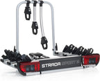 022685 Fahrradträger Strada Sport 3, Kupplungsträger, für 3 Fahrräder, silber