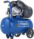 Druckluft Kompressor HC53DC | 2200W | 50L Kessel | 10bar | 412 L/min | Druckminderer | ölgeschmiert | Doppelzylinder