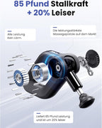 D6 Pro Massagepistole mit 16mm Amplitude und OLED-Bildschirm, Percussion Massage Gun inkl. Tragetasche, für Schulter Rücken Bein Muskelentspannung