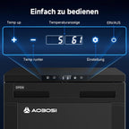 83L Kompressor Kühlbox mit APP-Steuerung, 12/24V DC, LED-Leuchten, bis -20°C – ideal für Auto, LKW, Boot, Wohnmobil, Camping und Reisen