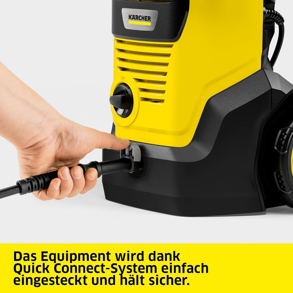 Hochdruckreiniger K 5 FJ, 145 bar, 500 l/h, 40 m²/h, Wasserfilter, 6,3 kg, HD-Pistole, Dreckfräser, Vario Power Jet, Schaumdüse