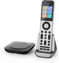 Universal Fernbedienung X2 mit Hub und Ladestation, Touchscreen, anpassbare Ein-Tasten-Steuerung, steuert bis zu 60 IR-/Bluetooth-/WLAN-Geräte