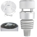 Wittboy Wetterstation mit 7-in-1 Außensensor WS90, Wi-Fi/Kabel Gateway GW2000, genaue Wettervorhersage, 868 MHz