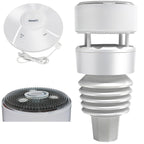 Wittboy Wetterstation mit 7-in-1 Außensensor WS90, Wi-Fi/Kabel Gateway GW2000, genaue Wettervorhersage, 868 MHz
