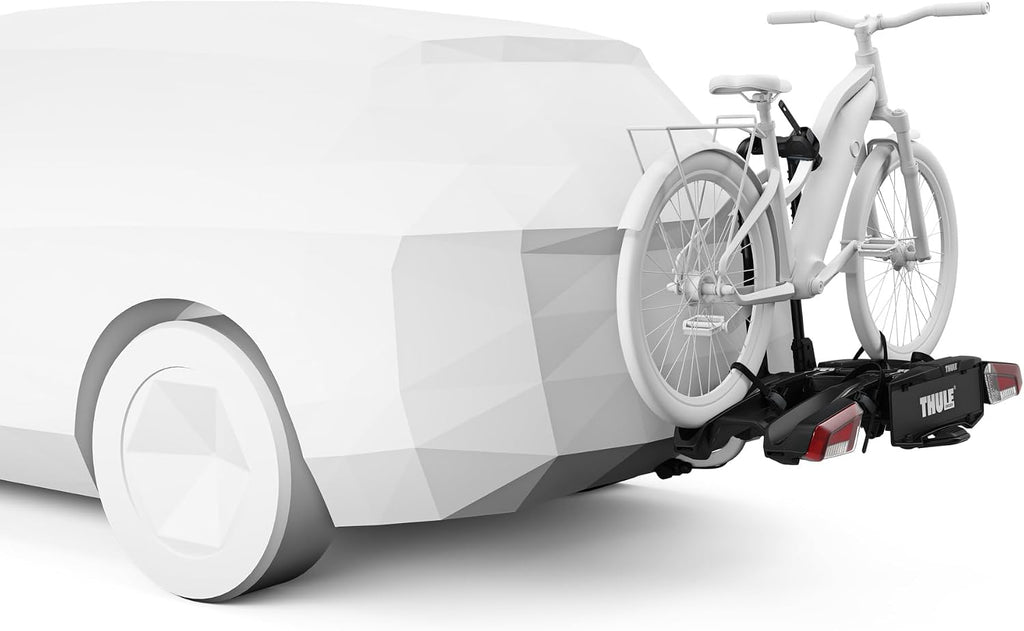 Plattformfahrradträger Easyfold 3 Für Anhängerkupplung Schwarz, 2(3) Fahrräder